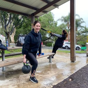 Outdoor PT session